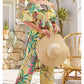 Fashion Printing Casual Lace Up Jumpsuit