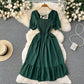 French-style Vintage Platycodon Fairy Dress New Gentle Summer Design