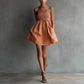 Women's Solid-Colored Strapless Tube Dress