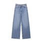Summer European And American Style High Waist Loose Trousers Straight Wide Leg Pants