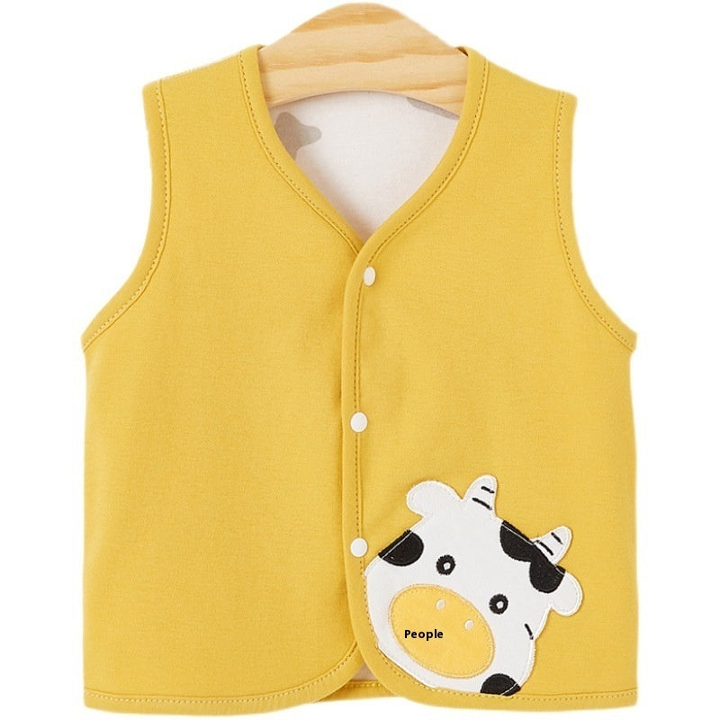 Gilet bébé printemps, automne et été, vêtements pour nouveau-nés en pur coton