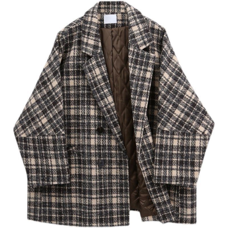 Women's Long Slouchy Woolen Coat