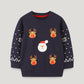 Pull pour enfant style européen et américain, imprimé élan