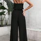 Pariaura Knot Front Cami Top Wide Leg Pants