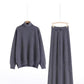 Autumn And Winter Knitting Suit Women
