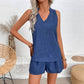 Sleeveless Vest Casual Shorts Fashion Suit
