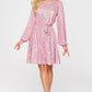 Glittering Beaded Dress For Holiday Party
