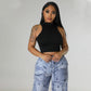 Women's Fashion Short Sports Top