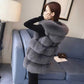 All-matching Thickened Imitated Mink Woolen Vest Waistcoat Jacket