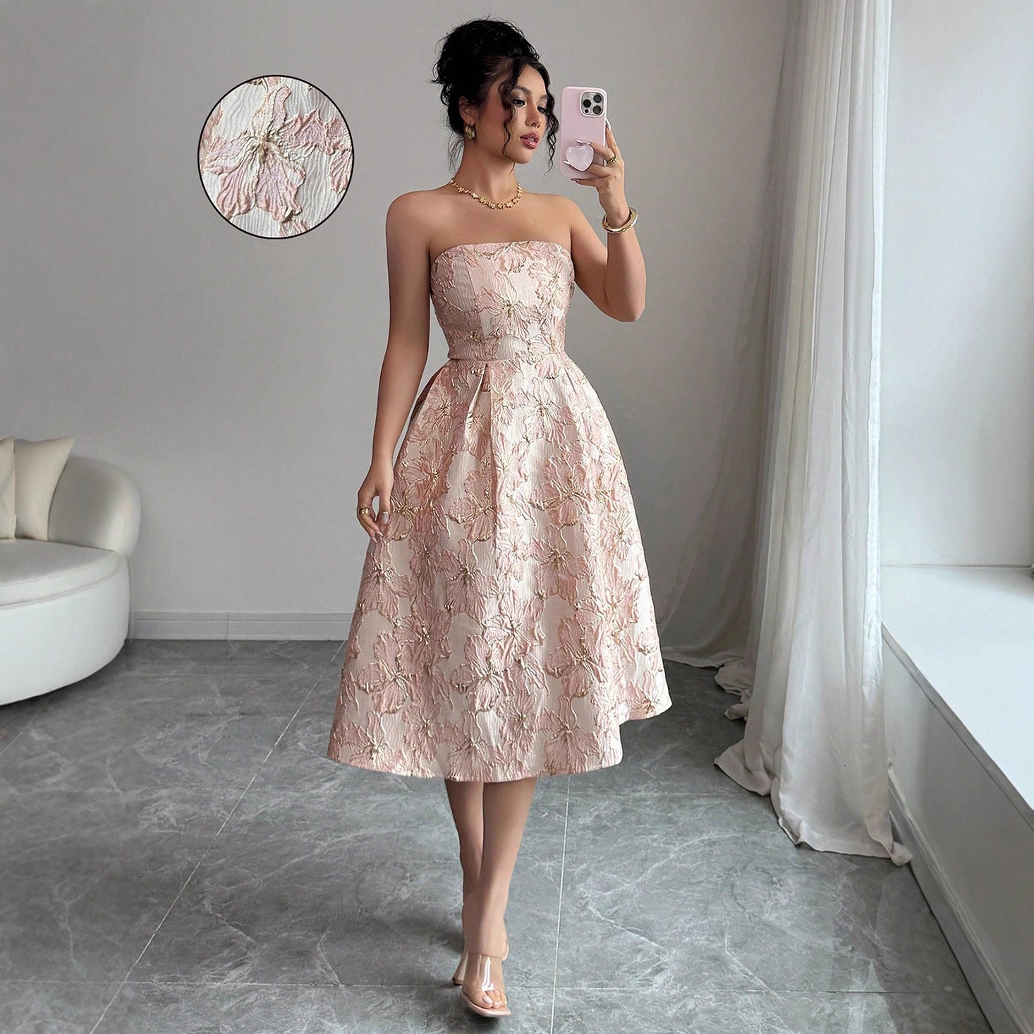 Women's Elegant Slim-fit French-style Dress