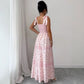 Sexy Spaghetti-strap Waist-cinching Split Dress