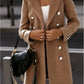 Manteau Nizi croisé à manches longues et col blazer