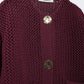 Women's Vintage Button Short Knitted Jacket