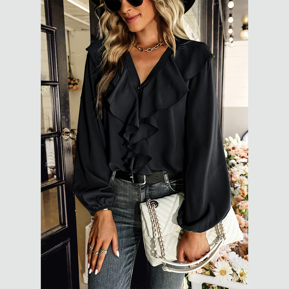 Long Sleeve Comfortable Shirt Spring And Autumn Top