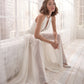 Deep V Halter Jumpsuit Casual Trousers