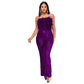European And American Summer New Women's Sleeveless Backless Jumpsuit