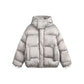 American Style Loose All-matching Cotton-padded Jacket Coat