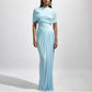 Skin-friendly Retro Shawl Ruffle Dress
