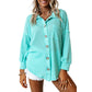 Women's Loose Lapels All-matching Top