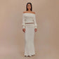 Fashion Shoulder-baring Skirt Elegant Outfit Women