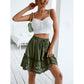 Versatile Casual Women's Lace Patchwork Skirt