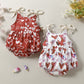 Écharpe porte-bébé rouge à imprimé Love pour fille