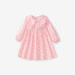 Robe à manches longues en coton pour enfants, imprimée