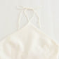 European And American Style Open Design Hanging Collar Top