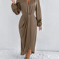 Satin Style Dress High-grade
