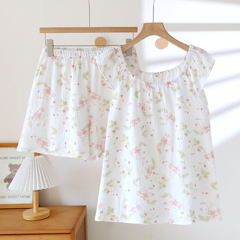 Women's Pajama Suit Simple Comfort Printing Homewear