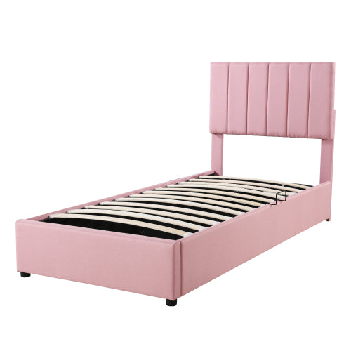 Skin-friendly Linen Loft Bed