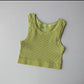Seamless Single-layer Sports I-shaped Vest Women's Quick-drying Running