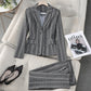 Women's Spring And Autumn Small Retro Elegant High-grade Casual Fashionable Suit