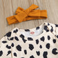Newborn Fashion Simple Printing Clothes Suit