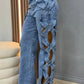 Women's Side Hollow S Line Denim