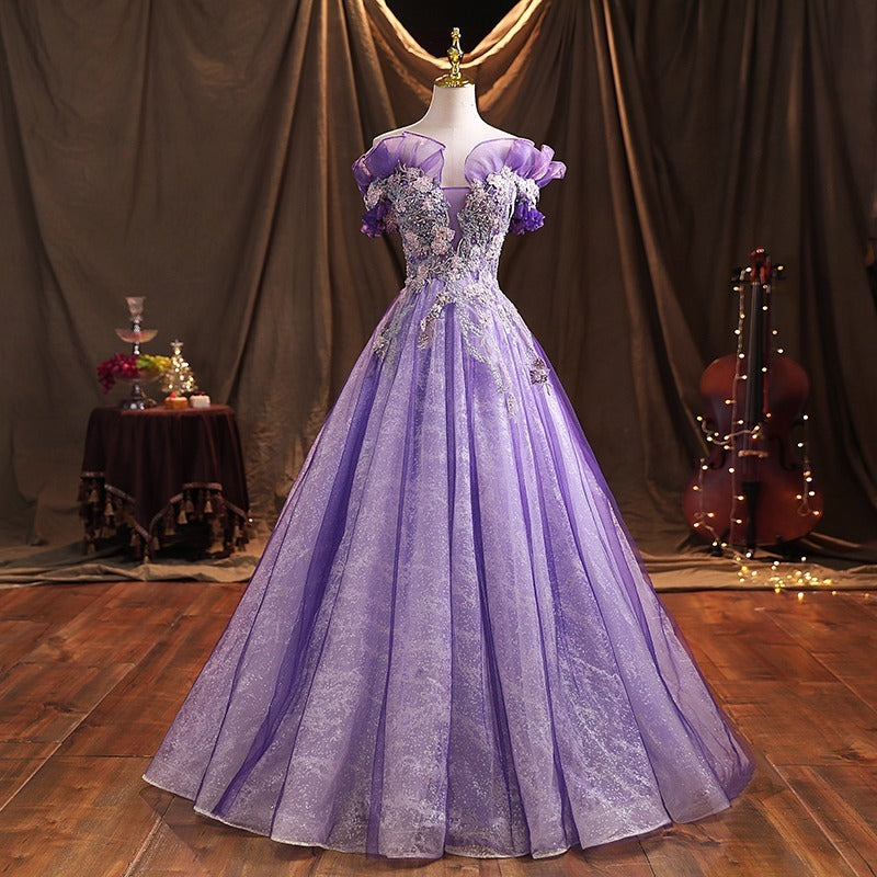 Costume de performance solo de Bel Canto, robe de soirée pour hôte