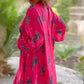 Women's V-neck Short Sleeve Printed Loose Casual Plus Size Dress