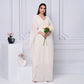 Robe trapèze à manches longues de style saoudien du Moyen-Orient