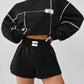 Fashion Casual Loose Round Neck Long Sleeve Women's Sweater