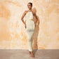 European And American Vacation Style Long Dress