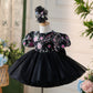 Original Huayang Puff Sleeve Puffy Gauze Princess Dress