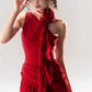 Spring And Summer High Waist Sleeveless Dress