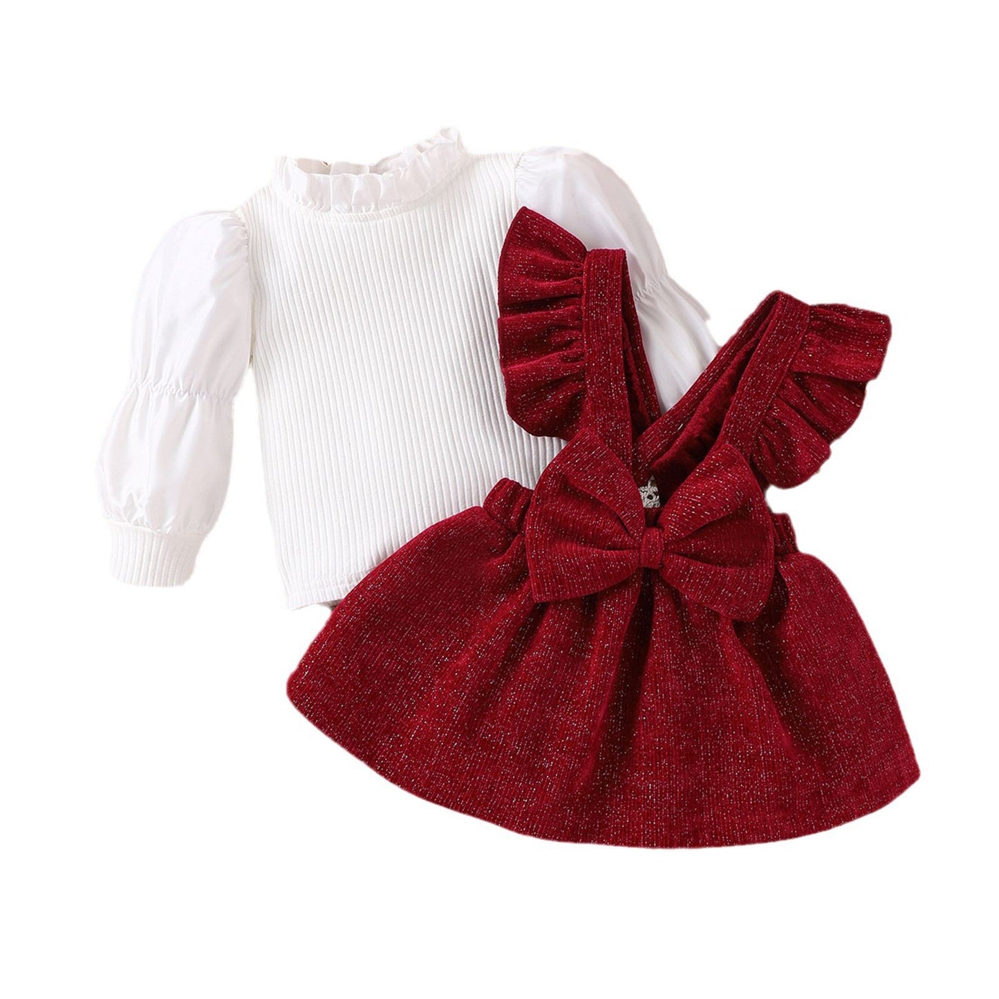 Jolie robe pour fille avec nœud