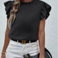 Fashion Straight Pullover Temperament Blouse