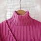 Girls' Fashionable Warm Fleece Rib Dress