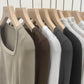 Solid Color Square Collar Bottoming Shirt Long Sleeve