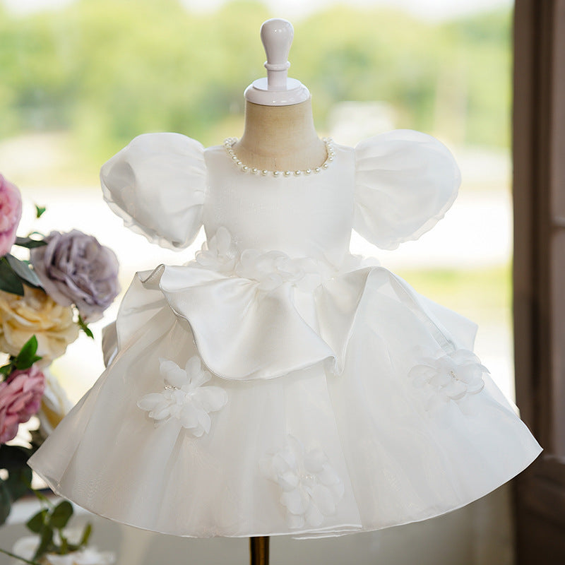 Fashion Personalized Girls' Piano Performance Dress