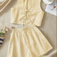 Loose Back Patch Pocket Striped Suit