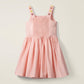 Children's Embroidered Flower Cotton Sleeveless Dress