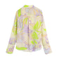 Spring And Summer Women's French Retro And Fashion All-matching Printed Shirt Straight-leg Trousers Suit